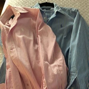 2 Ralph Lauren Sport button down